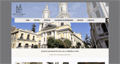 Desktop Screenshot of iglesiasanignacio.cl
